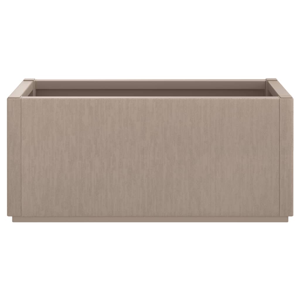 Plantenbak 80x36x35 cm polypropeen lichtbruin - AllerleiShop