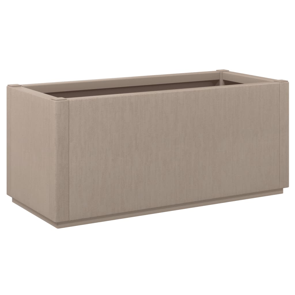 Plantenbak 80x36x35 cm polypropeen lichtbruin - AllerleiShop