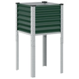 Plantenbak 45x45x88 cm staal groen - AllerleiShop