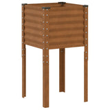 Plantenbak 45x45x88 cm weervast staal - AllerleiShop