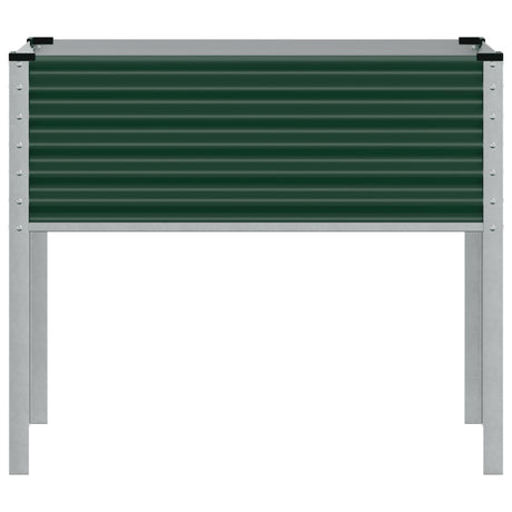 Plantenbak 100x41x90 cm staal groen - AllerleiShop