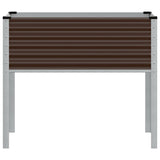 Plantenbak 100x41x90 cm staal bruin - AllerleiShop