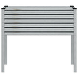 Plantenbank 100x41x90 cm gegalvaniseerd staal - AllerleiShop