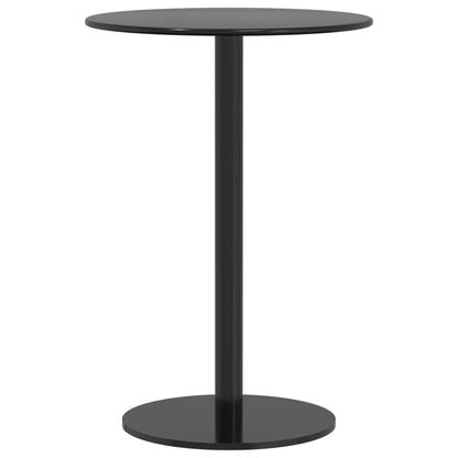 Tuintafel rond Ø50x72 cm staal zwart - AllerleiShop