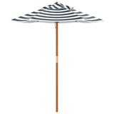 Parasol voor kinderen met houten paal Ø120x140 cm - AllerleiShop