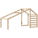 Kinderbedhuisje 198x97x113 cm massief grenenhout