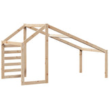 Kinderbedhuisje 198x97x113 cm massief grenenhout