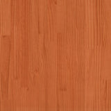 Kinderbedhuisje 60x89x134,5 cm massief grenenhout wasbruin