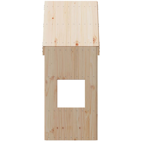 Kinderbedhuisje 55x99x139,5 cm massief grenenhout