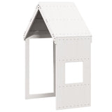 Kinderbedhuisje 55x99x139,5 cm massief grenenhout wit