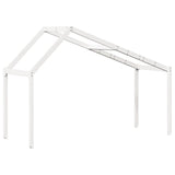Kinderbedhuisje 213x95,5x144,5 cm massief grenenhout wit