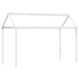 Kinderbedhuisje 217x85,5x154 cm massief grenenhout wit