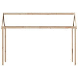 Kinderbedhuisje 207x95,5x159 cm massief grenenhout