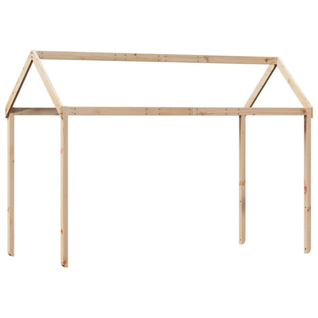 Kinderbedhuisje 207x80,5x151,5 cm massief grenenhout