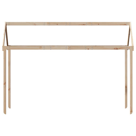 Kinderbedhuisje 207x80,5x151,5 cm massief grenenhout