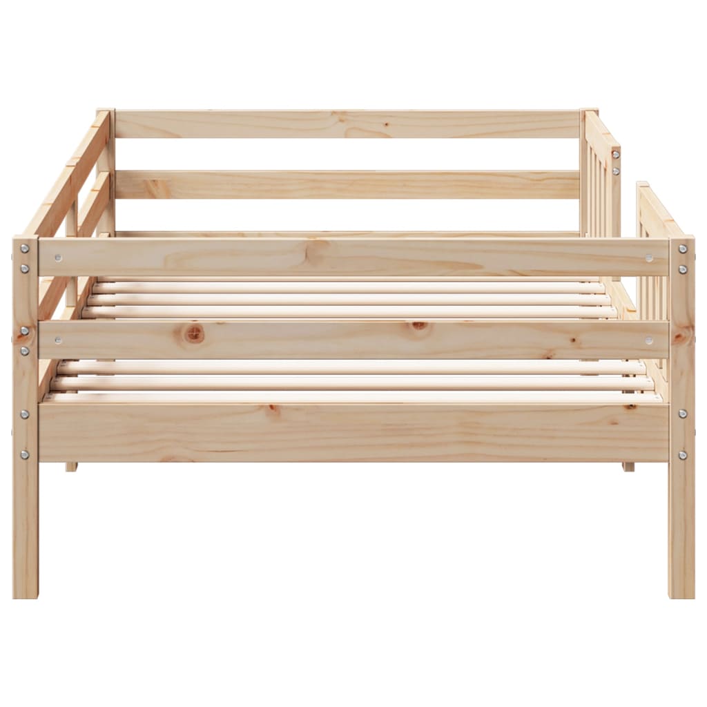 Bedframe zonder matras massief grenenhout 100x200 cm