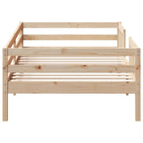 Bedframe zonder matras massief grenenhout 100x200 cm