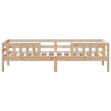 Bedframe zonder matras massief grenenhout 90x200 cm