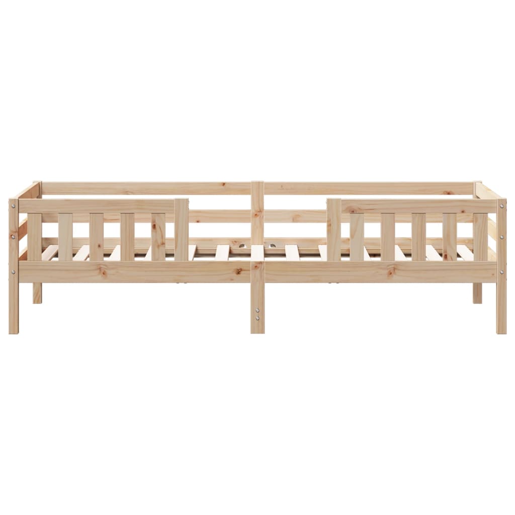 Bedframe zonder matras massief grenenhout 90x190 cm