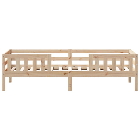 Bedframe zonder matras massief grenenhout 90x190 cm