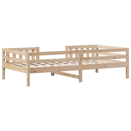 Bedframe zonder matras massief grenenhout 90x190 cm