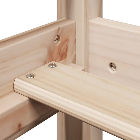 Bedframe zonder matras massief grenenhout 90x190 cm