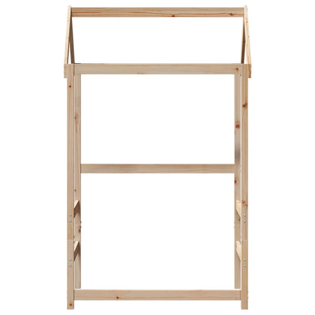 Kinderbedhuisje 118x70x176,5 cm massief grenenhout