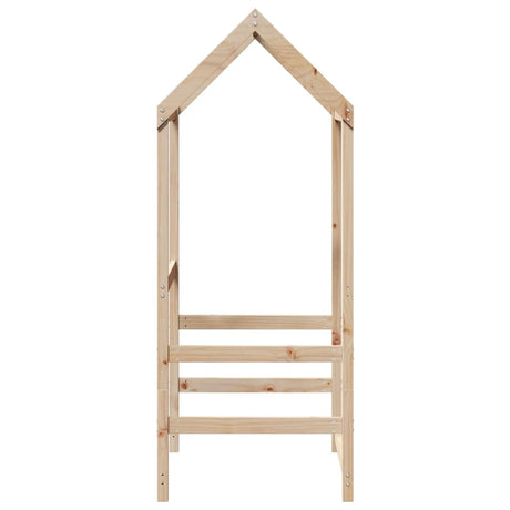 Kinderbedhuisje 118x70x176,5 cm massief grenenhout