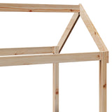 Kinderbedhuisje 108x70x176,5 cm massief grenenhout