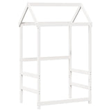 Kinderbedhuisje 108x70x176,5 cm massief grenenhout wit