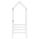 Kinderbedhuisje 108x70x176,5 cm massief grenenhout wit