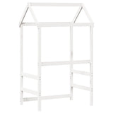 Kinderbedhuisje 108x70x176,5 cm massief grenenhout wit