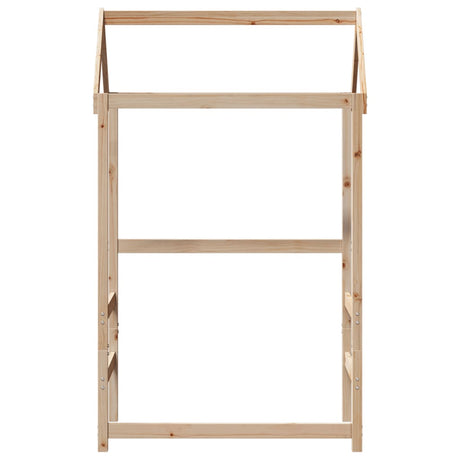 Kinderbedhuisje 98x70x176,5 cm massief grenenhout