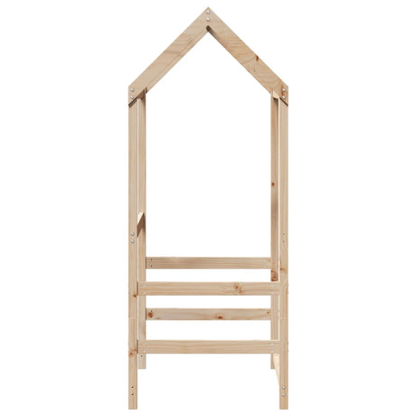Kinderbedhuisje 98x70x176,5 cm massief grenenhout