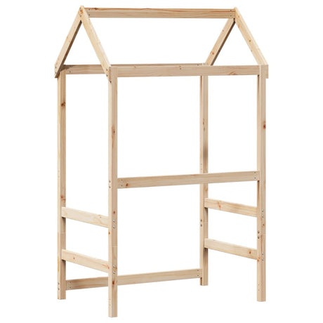 Kinderbedhuisje 98x70x176,5 cm massief grenenhout