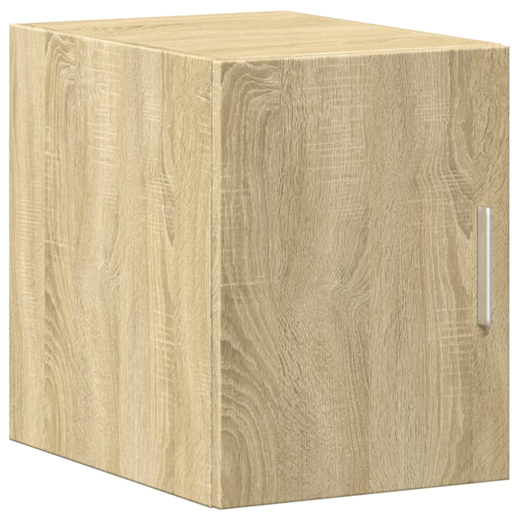 Wandkast 30x42,5x40 cm bewerkt hout sonoma eikenkleurig - AllerleiShop