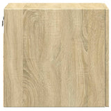 Wandkast 30x42,5x40 cm bewerkt hout sonoma eikenkleurig - AllerleiShop