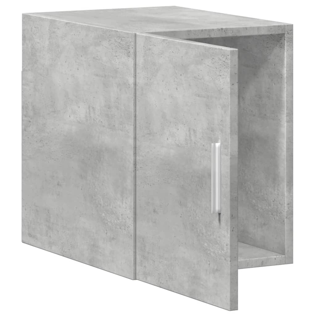 Wandkast 30x42,5x40 cm bewerkt hout betongrijs - AllerleiShop