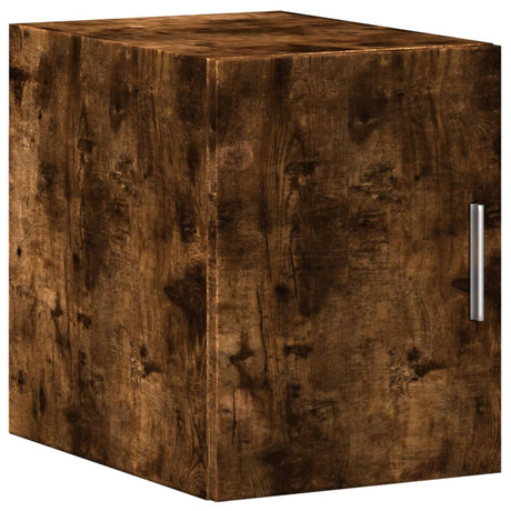 Wandkast 30x42,5x40 cm bewerkt hout gerookt eikenkleurig - AllerleiShop