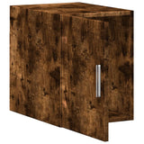 Wandkast 30x42,5x40 cm bewerkt hout gerookt eikenkleurig - AllerleiShop