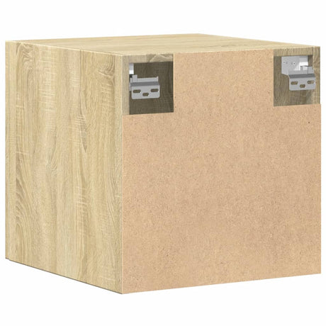 Wandkast 40x42,5x40 cm bewerkt hout sonoma eikenkleurig - AllerleiShop