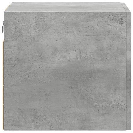 Wandkast 40x42,5x40 cm bewerkt hout betongrijs - AllerleiShop