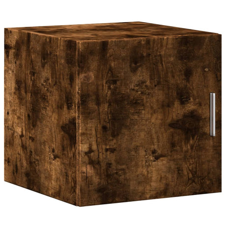 Wandkast 40x42,5x40 cm bewerkt hout gerookt eikenkleurig - AllerleiShop