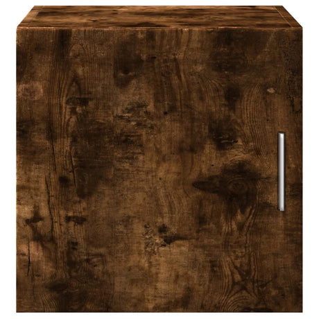 Wandkast 40x42,5x40 cm bewerkt hout gerookt eikenkleurig - AllerleiShop