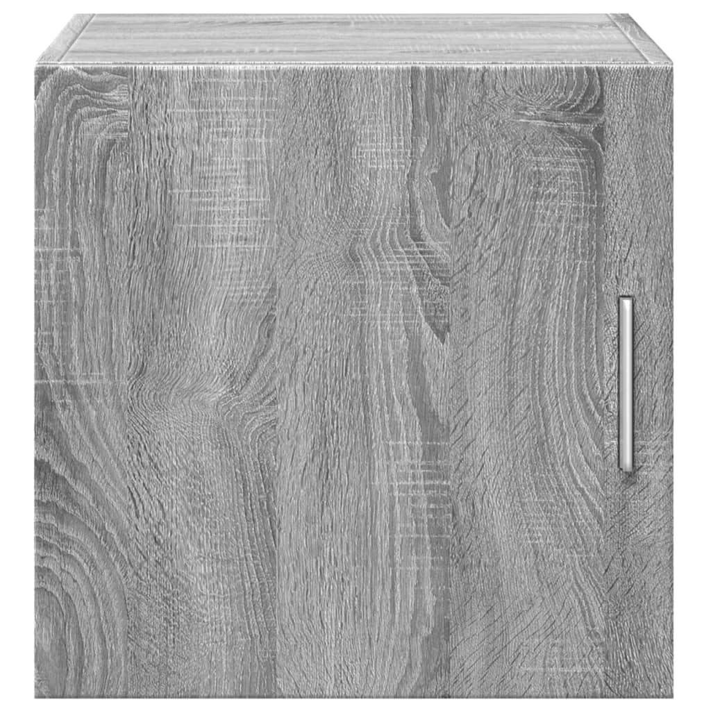 Wandkast 40x42,5x40 cm bewerkt hout grijs sonoma - AllerleiShop