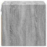 Wandkast 40x42,5x40 cm bewerkt hout grijs sonoma - AllerleiShop