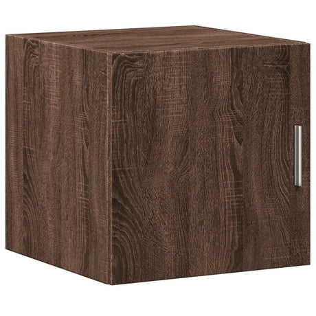 Wandkast 40x42,5x40 cm bewerkt hout bruin eikenkleurig - AllerleiShop