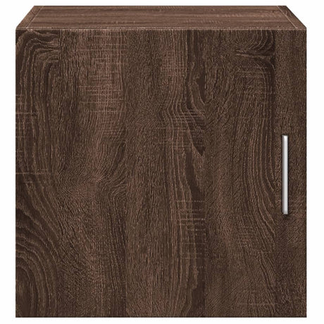 Wandkast 40x42,5x40 cm bewerkt hout bruin eikenkleurig - AllerleiShop