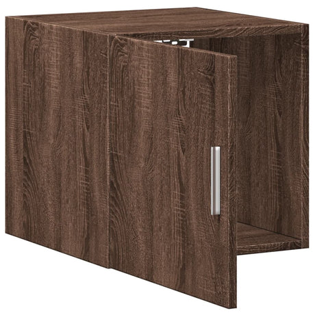 Wandkast 40x42,5x40 cm bewerkt hout bruin eikenkleurig - AllerleiShop