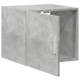 Wandkast 45x42,5x40 cm bewerkt hout betongrijs - AllerleiShop